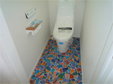 トイレのフロアータイル